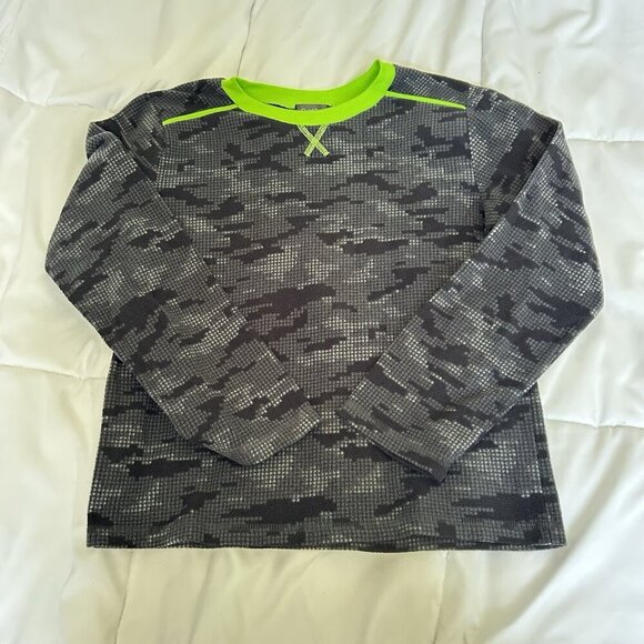 Cuddl Duds Kids Pajama Top Pjs Boys Large L (10-12) - Picture 1 of 5